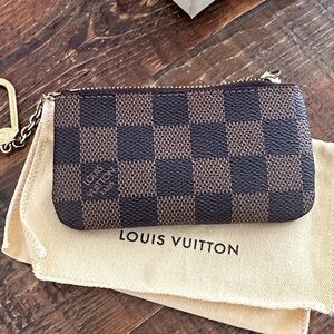 Louis Vuitton Damier Ebene key pouch